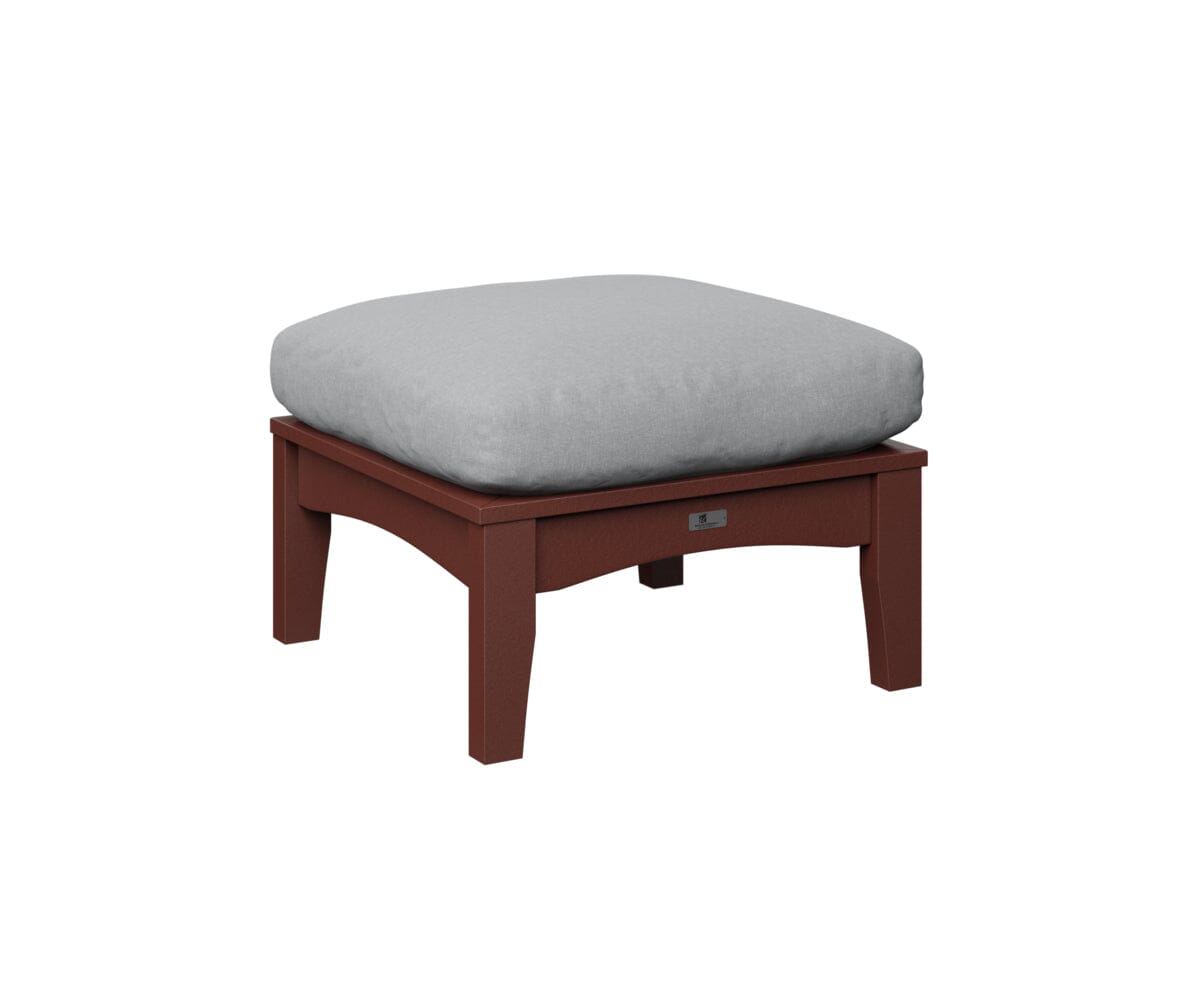 Classic Terrace Ottoman My Store Burgundy