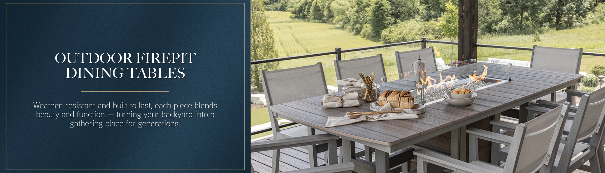 Firepit Tables | American-Made Outdoor Centerpieces – Rockwood Outdoor ...