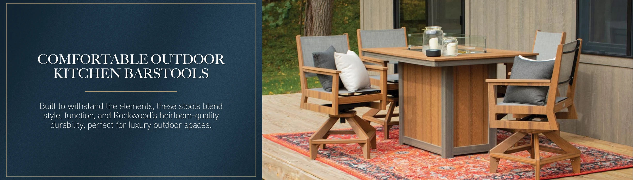Outdoor Bar Seating