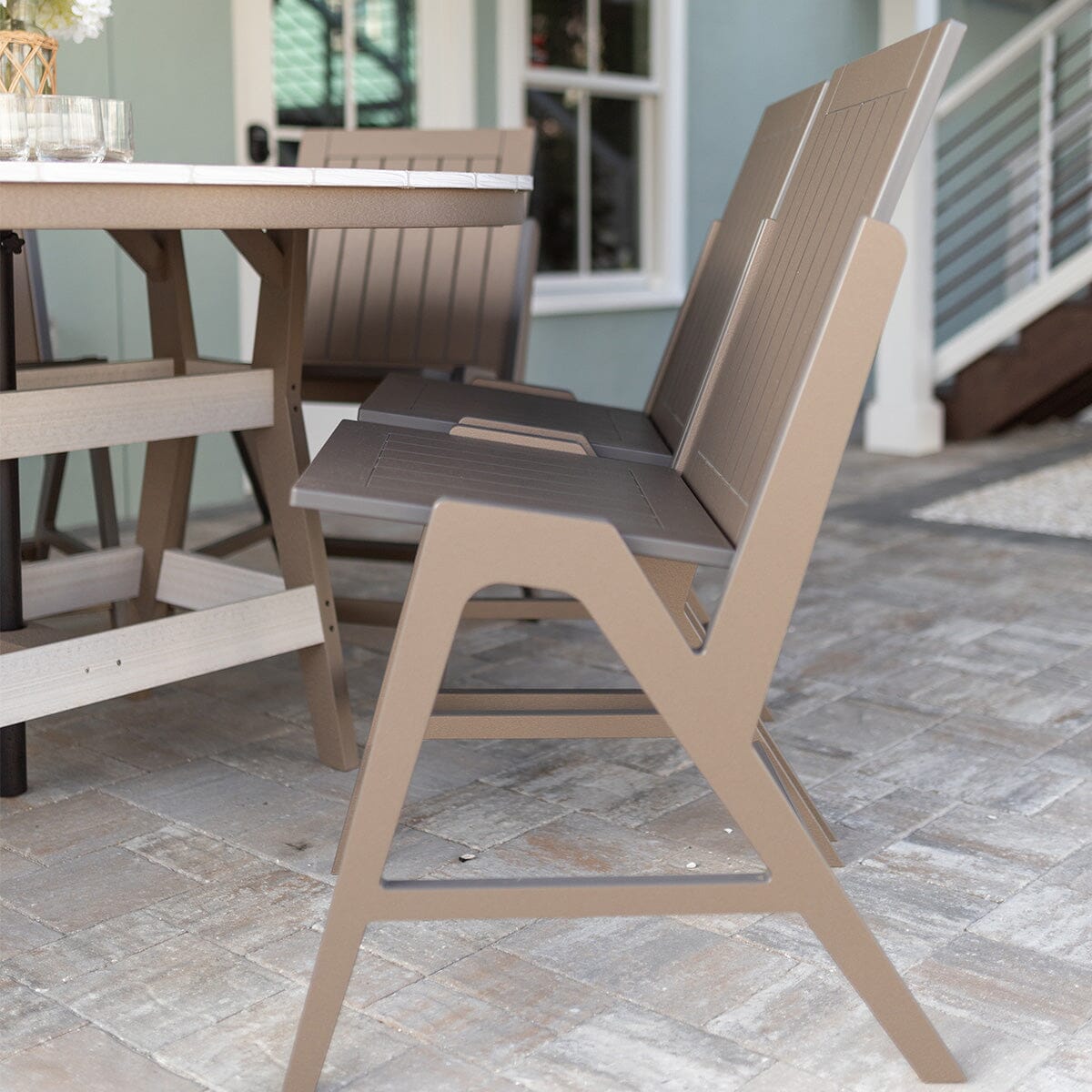 Kinsley Counter Side Chair Rockwood Outdoor Furniture 