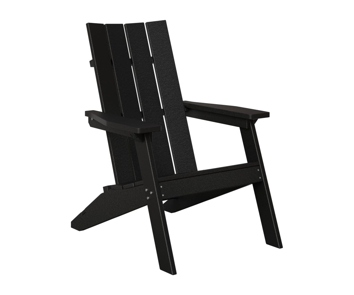 Mayhew Stationary Adirondack Rockwood Outdoor Furniture Black