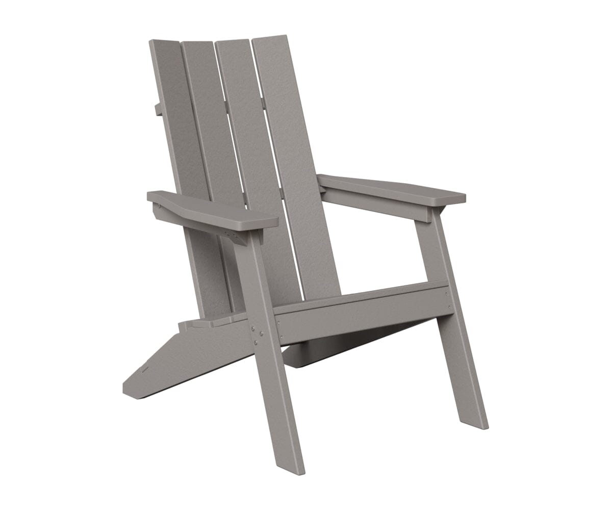 Mayhew Stationary Adirondack Rockwood Outdoor Furniture Light Gray