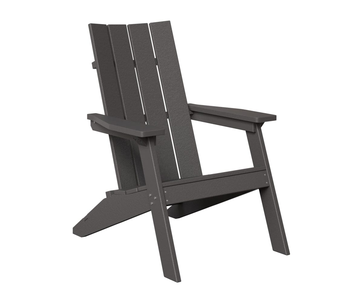 Mayhew Stationary Adirondack Rockwood Outdoor Furniture Smoke Gray