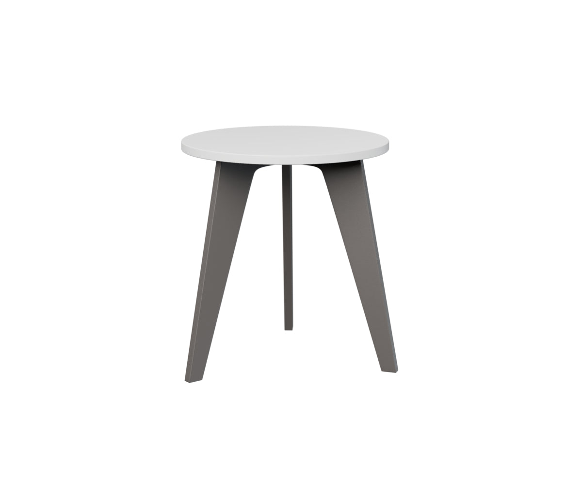 Nordic Round End Table
