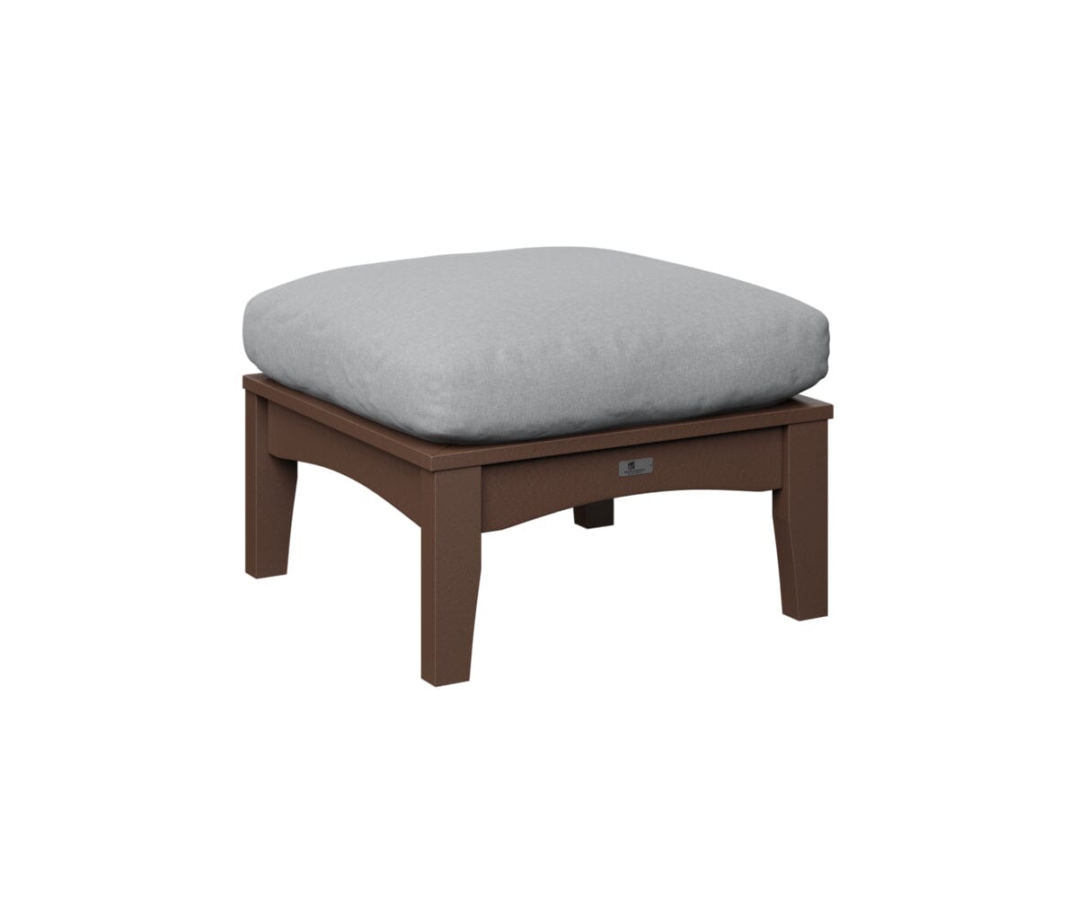 Classic Terrace Ottoman My Store Chocolate Brown 