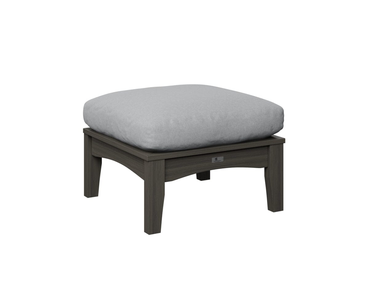 Classic Terrace Ottoman My Store Natural Finish: Coastal Gray 