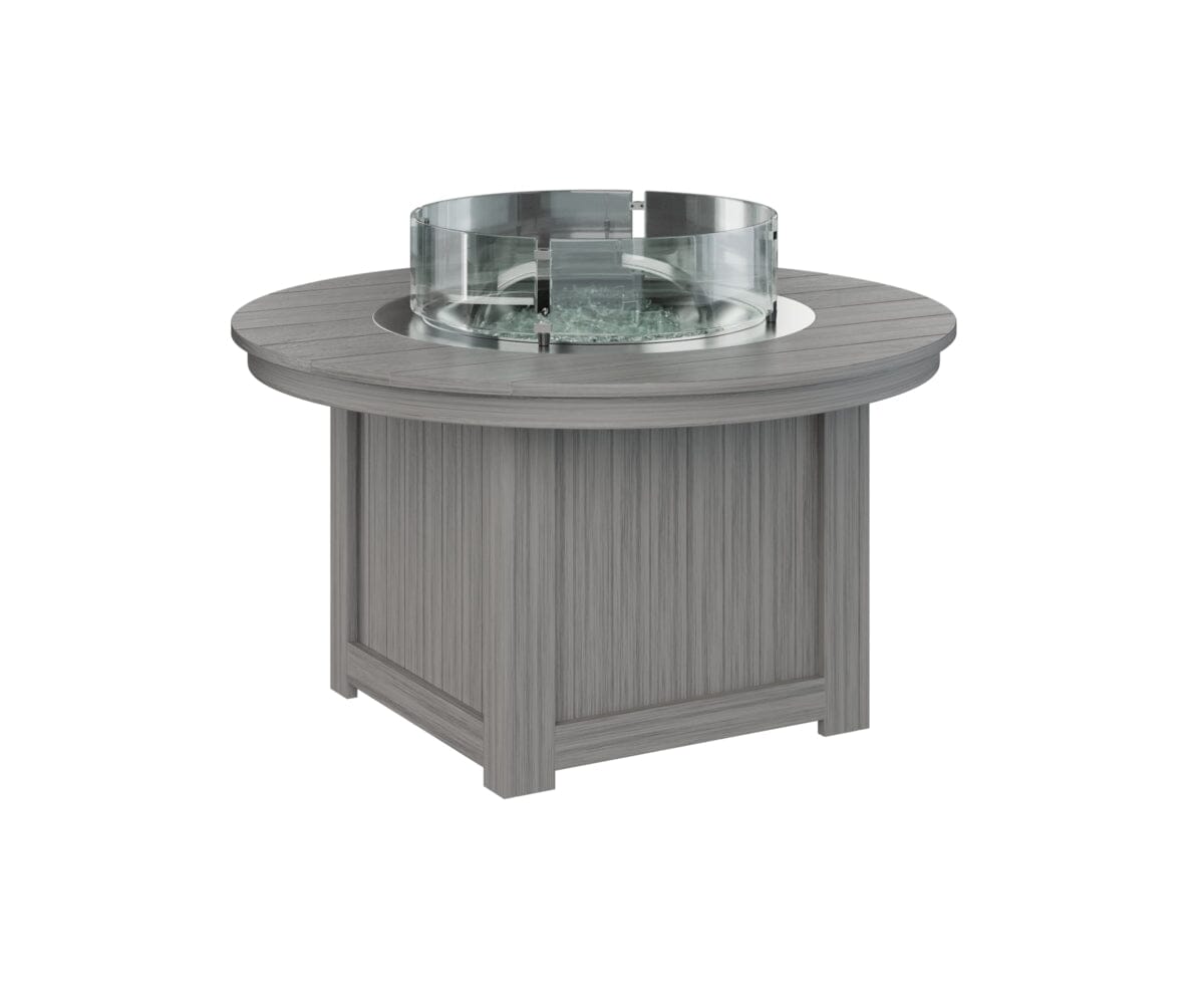 Donoma Round Fire Pit Rockwood Outdoor Furniture Natural Finish: Driftwood Gray 