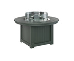 Donoma Round Fire Pit Rockwood Outdoor Furniture Green 