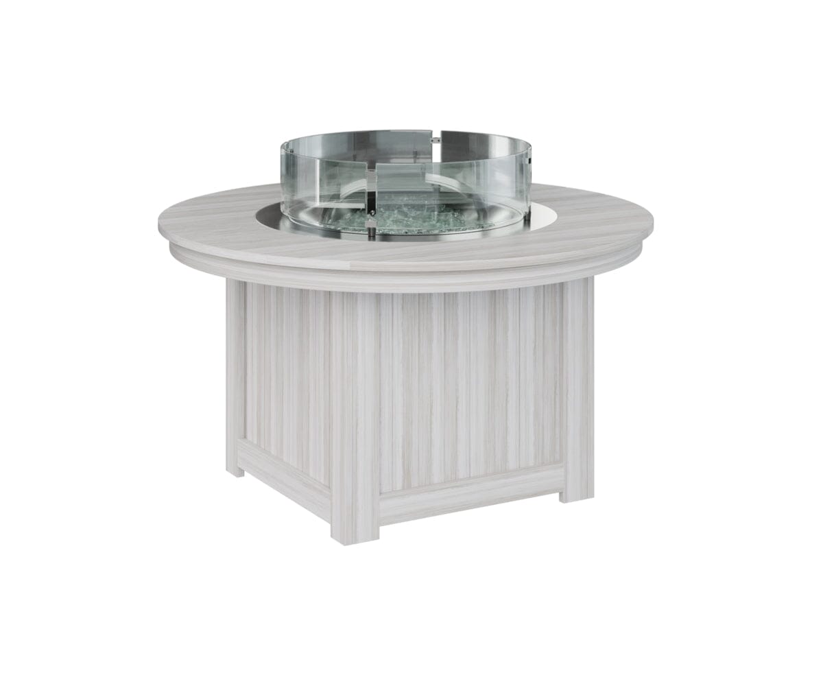Donoma Round Fire Pit Rockwood Outdoor Furniture Natural Finish: Seashell 