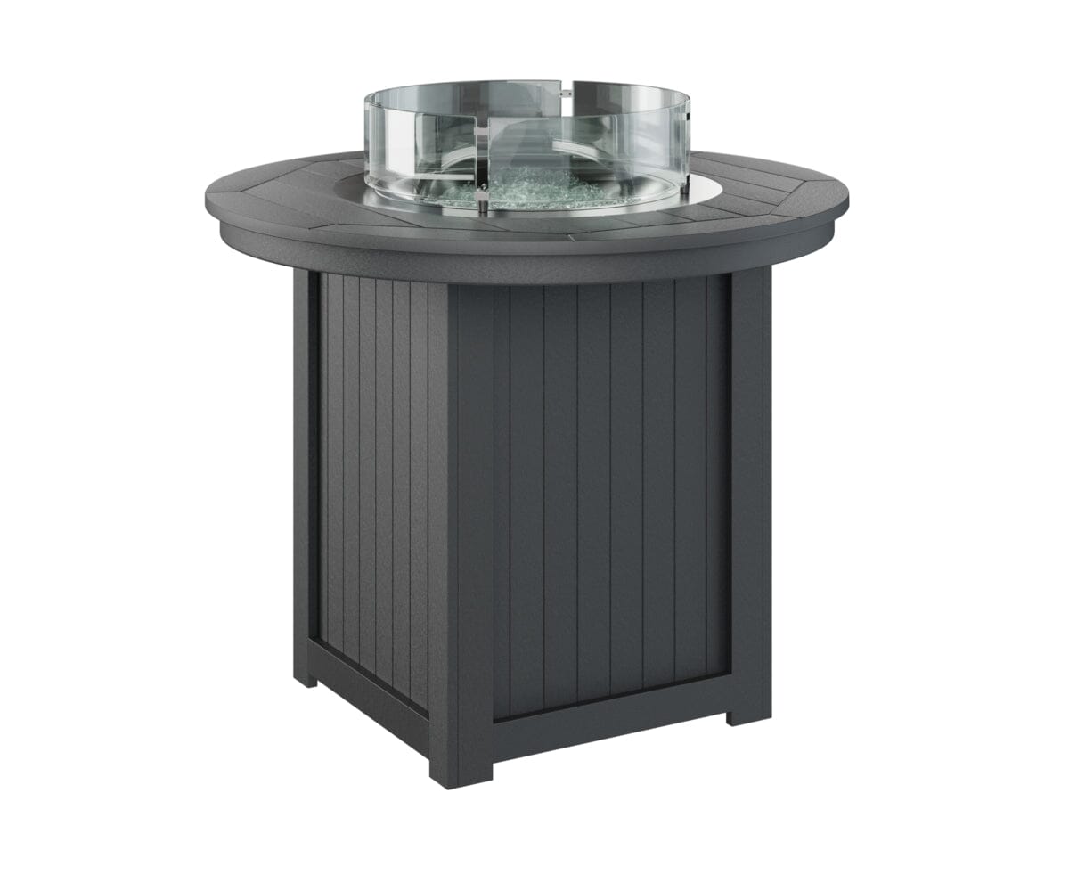 Donoma Counter Fire Table Rockwood Outdoor Furniture Black 