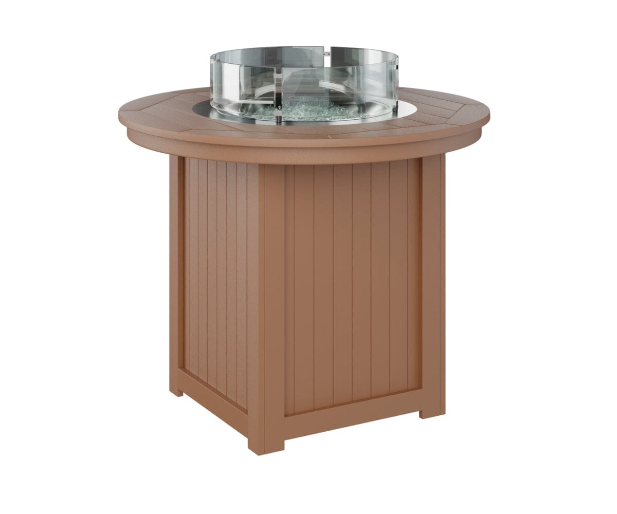 Donoma Counter Fire Table Rockwood Outdoor Furniture Cedar 