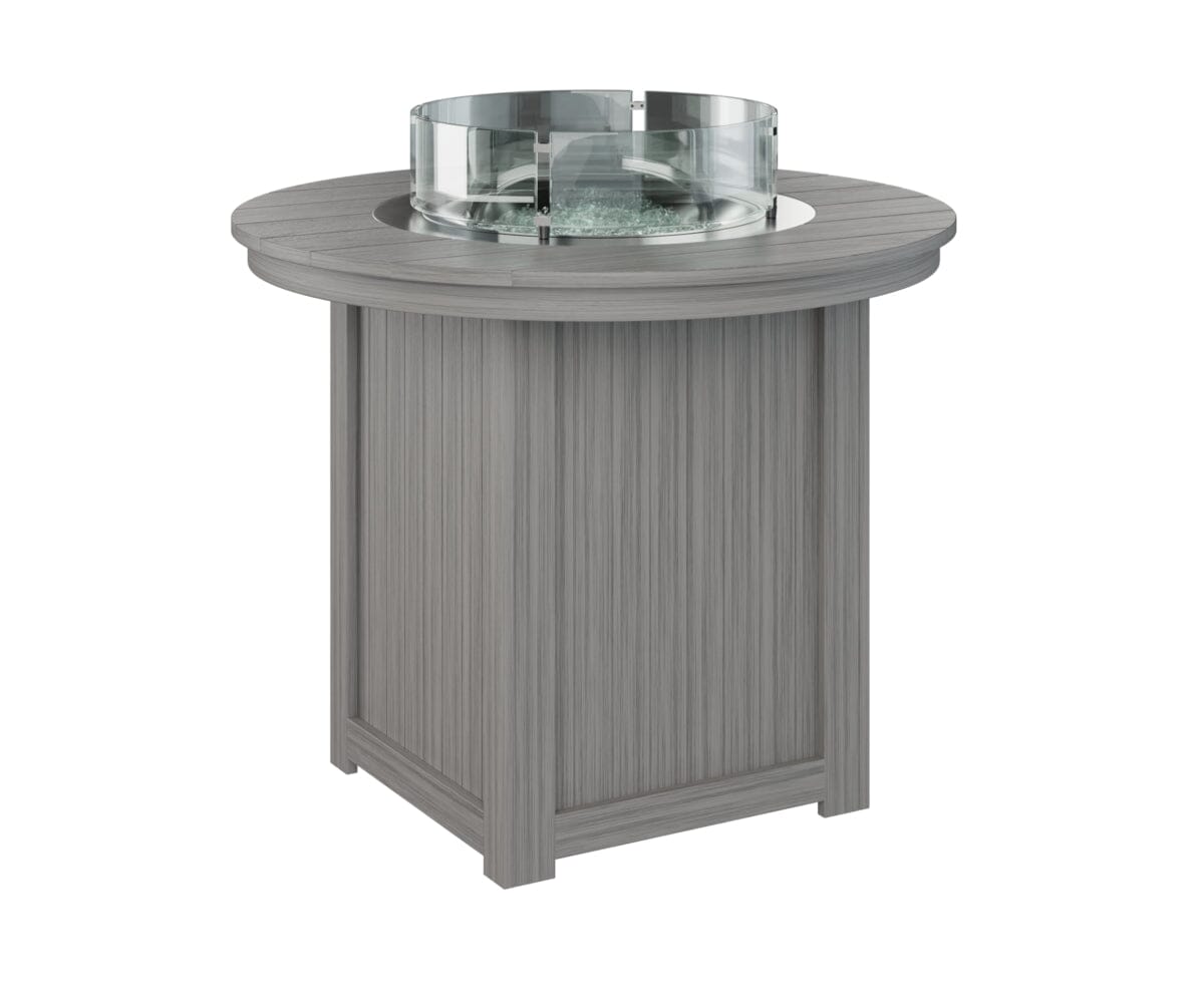 Donoma Counter Fire Table Rockwood Outdoor Furniture Natural Finish: Driftwood Gray 