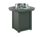 Donoma Counter Fire Table Rockwood Outdoor Furniture Green 