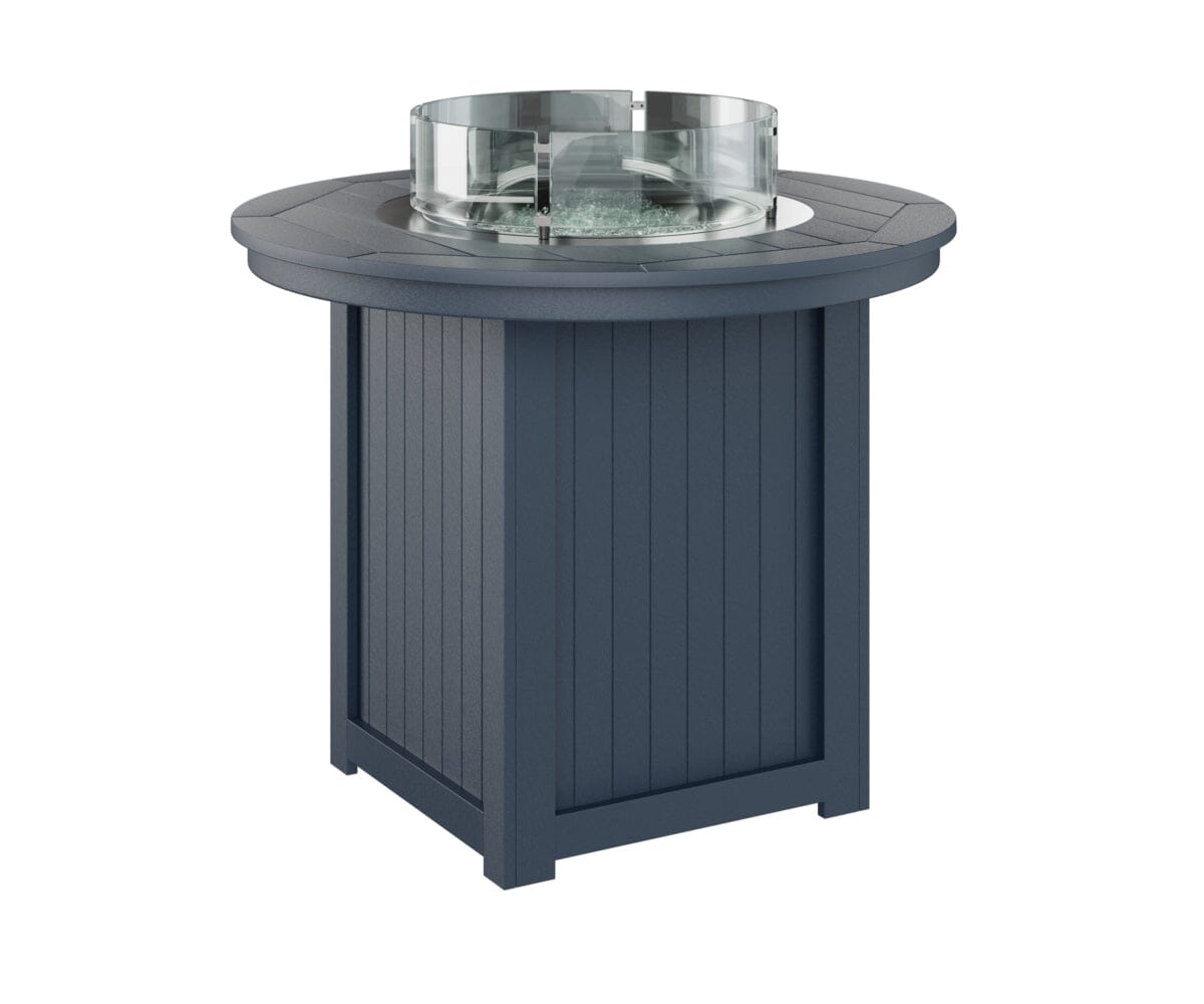 Donoma Counter Fire Table Rockwood Outdoor Furniture Navy Blue 