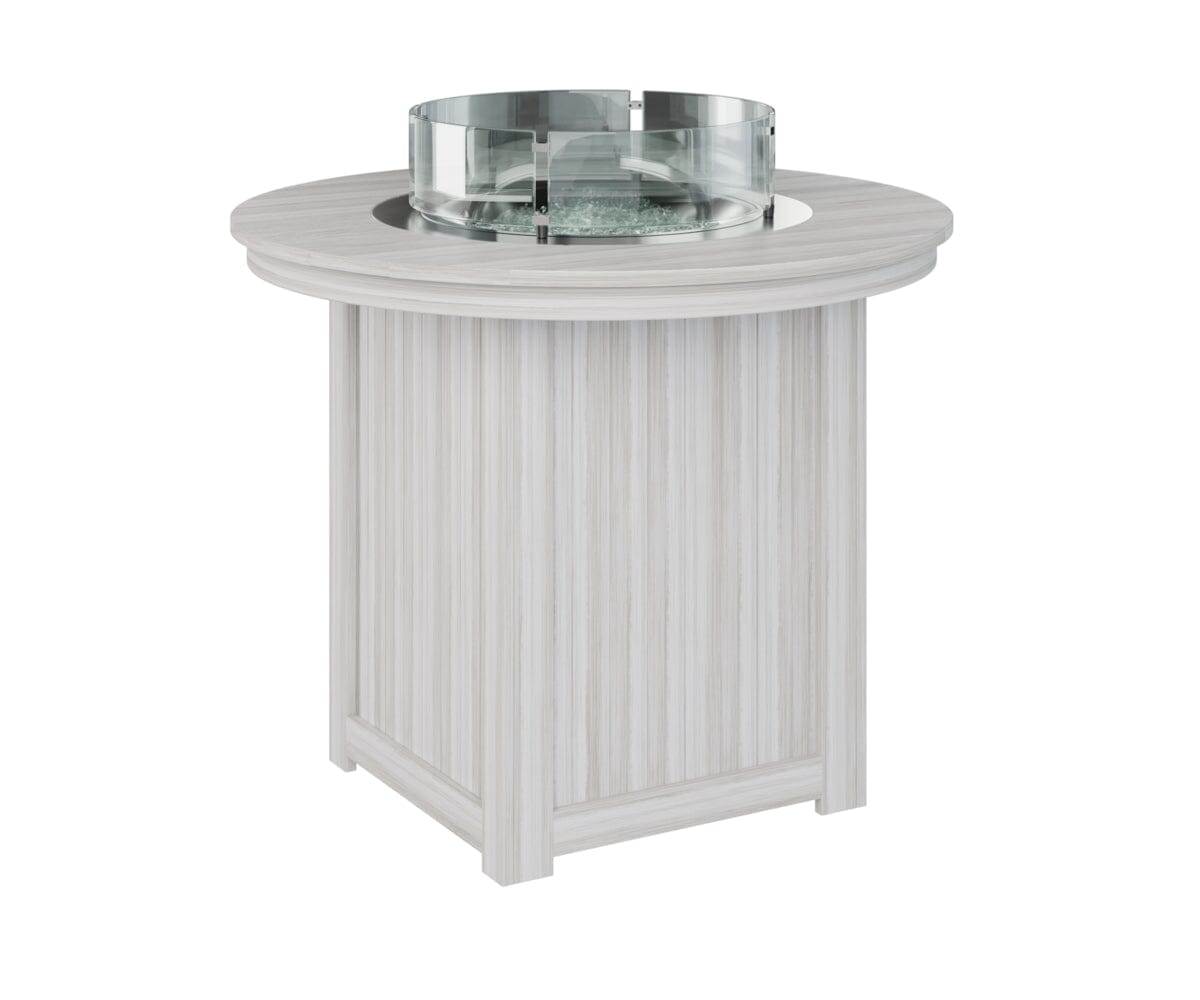 Donoma Counter Fire Table Rockwood Outdoor Furniture Natural Finish: Seashell 