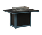 Donoma 42" x 54" Rectangular Fire Table Dining