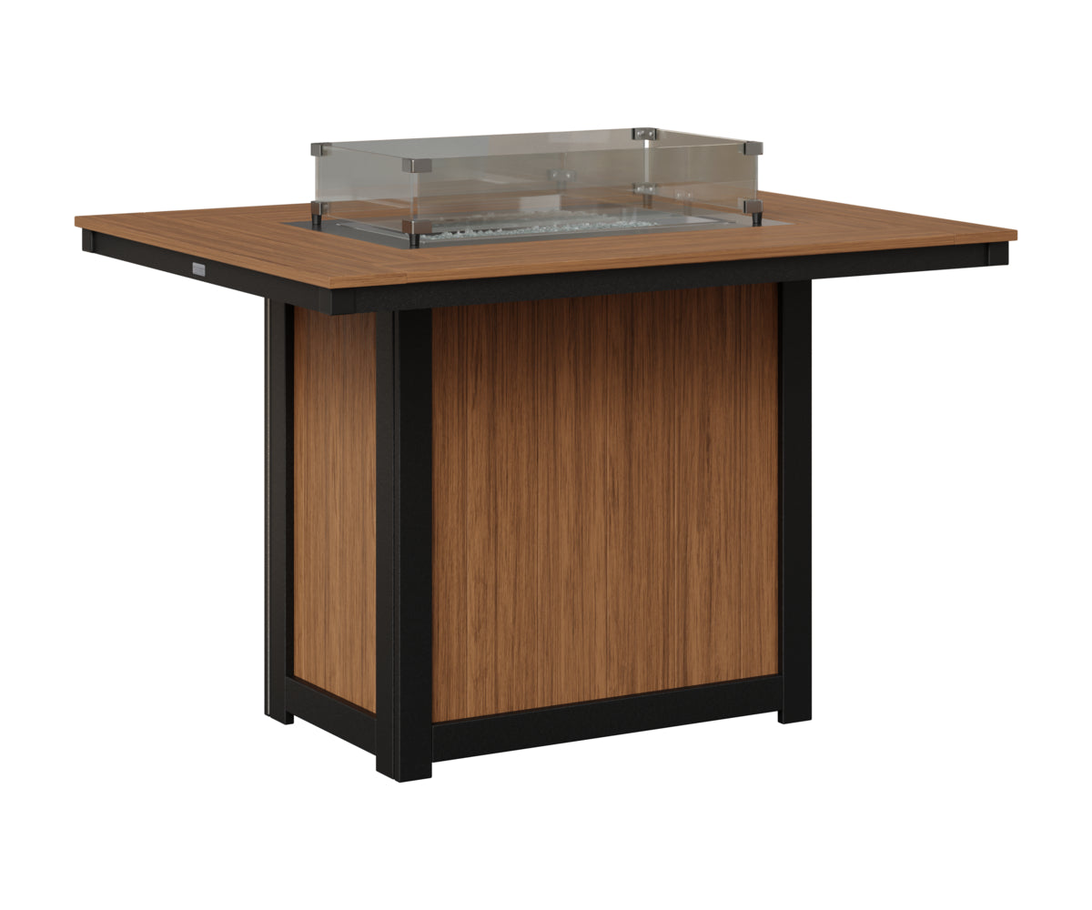 Donoma 42" x 54" Rectangular Fire Table Counter