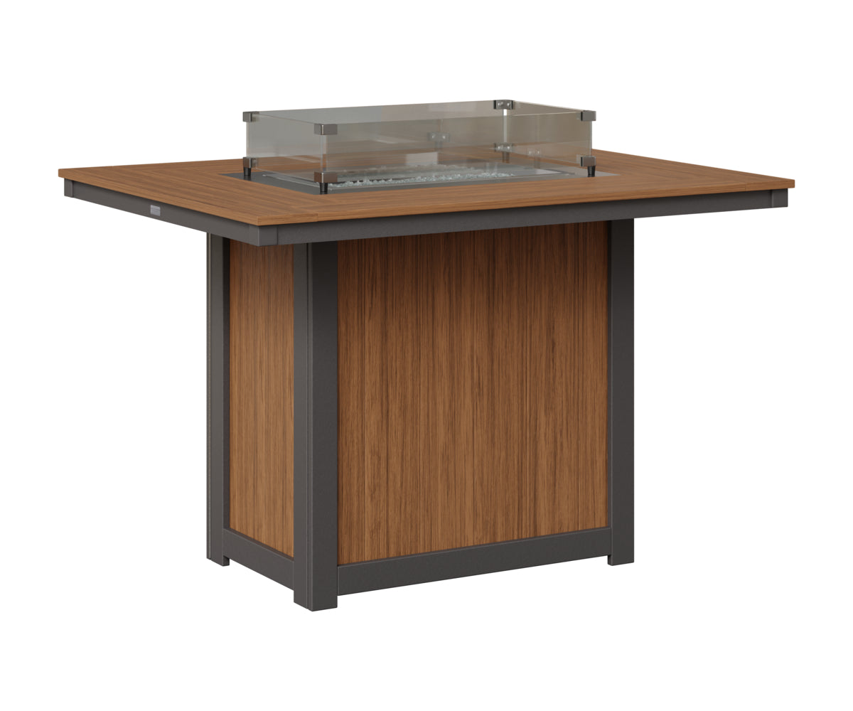 Donoma 42" x 54" Rectangular Fire Table Counter