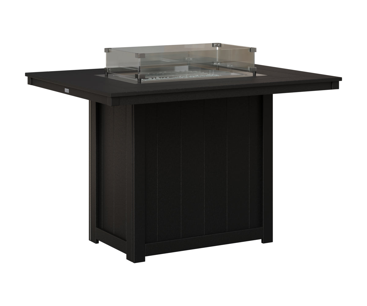Donoma 42" x 54" Rectangular Fire Table Counter
