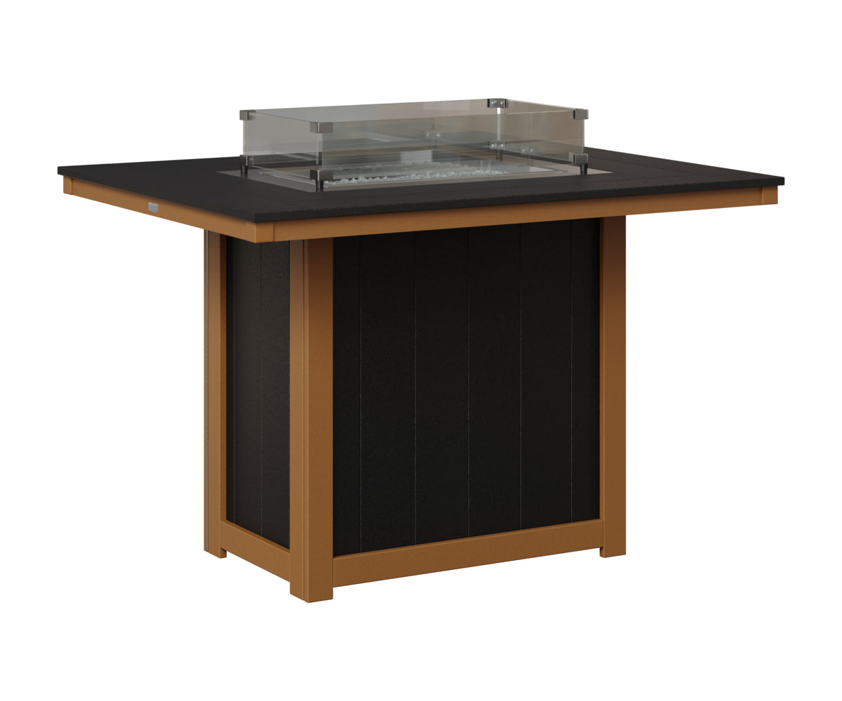 Donoma 42" x 54" Rectangular Fire Table Counter