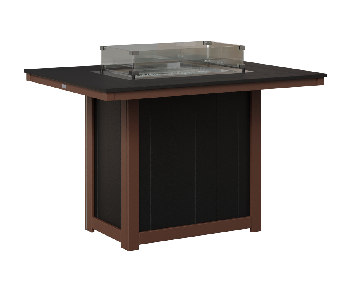 Donoma 42" x 54" Rectangular Fire Table Counter
