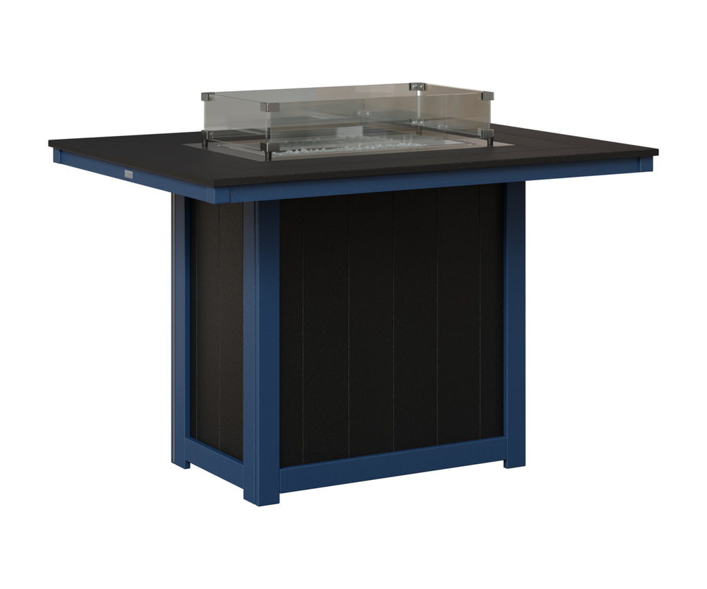 Donoma 42" x 54" Rectangular Fire Table Counter