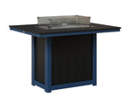 Donoma 42" x 54" Rectangular Fire Table Counter