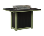 Donoma 42" x 54" Rectangular Fire Table Counter