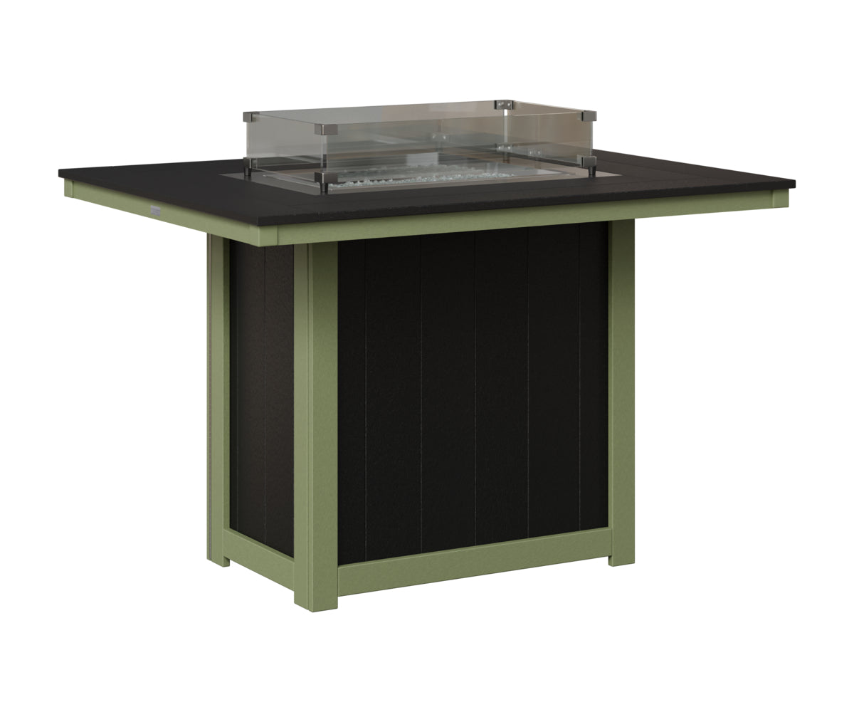 Donoma 42" x 54" Rectangular Fire Table Counter