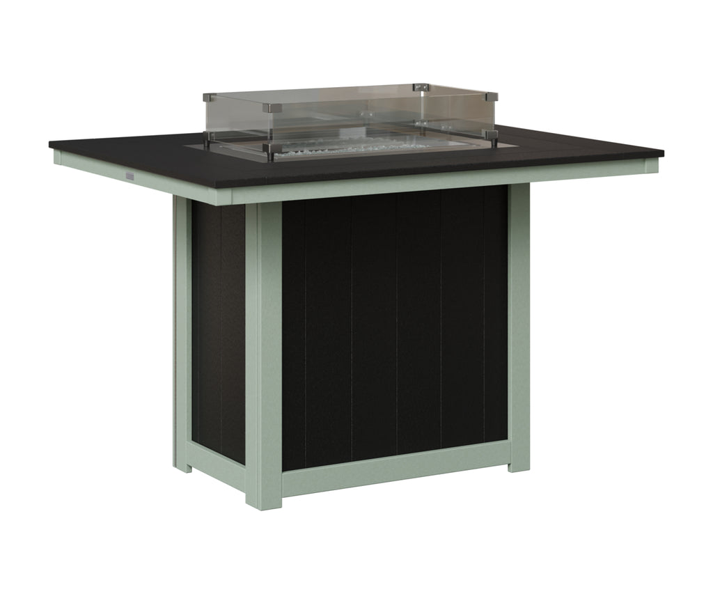 Donoma 42" x 54" Rectangular Fire Table Counter