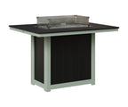Donoma 42" x 54" Rectangular Fire Table Counter