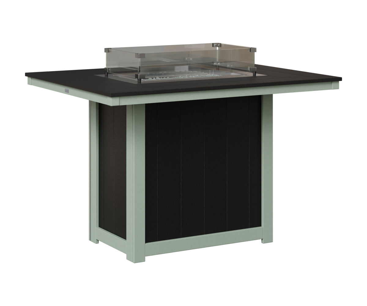 Donoma 42" x 54" Rectangular Fire Table Counter
