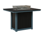 Donoma 42" x 54" Rectangular Fire Table Counter