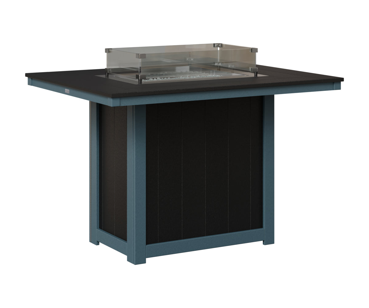 Donoma 42" x 54" Rectangular Fire Table Counter