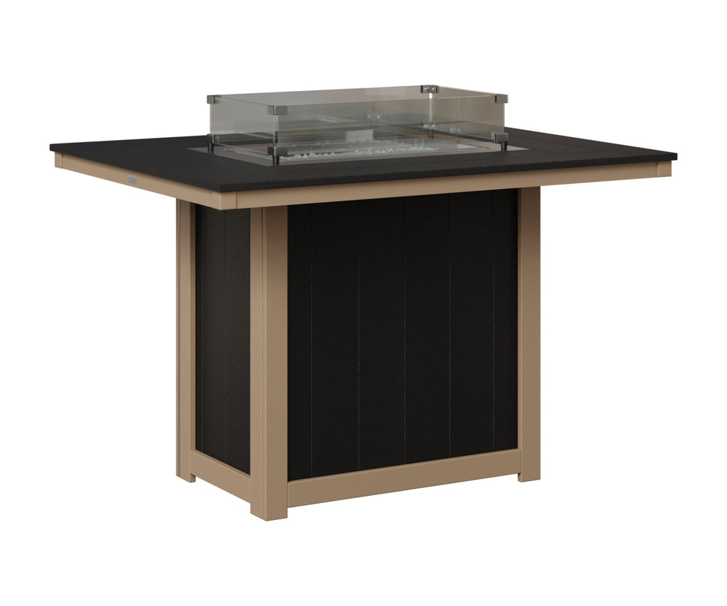 Donoma 42" x 54" Rectangular Fire Table Counter
