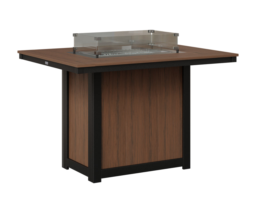 Donoma 42" x 54" Rectangular Fire Table Counter
