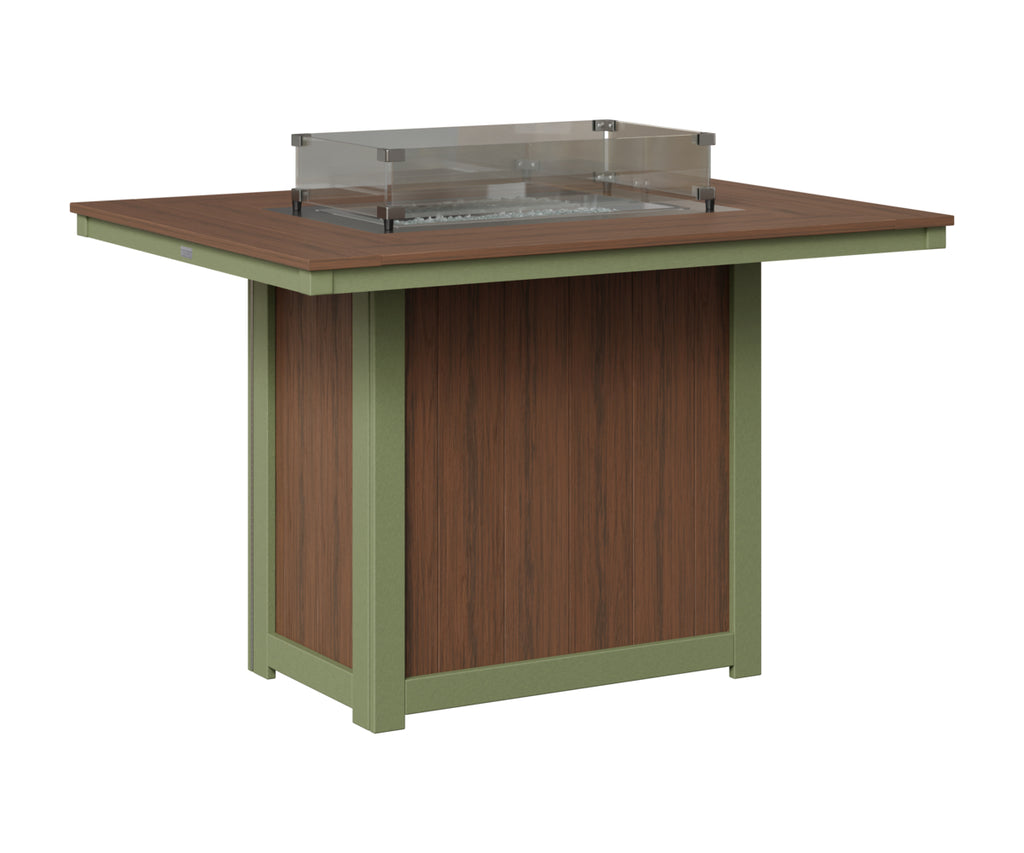 Donoma 42" x 54" Rectangular Fire Table Counter