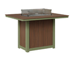 Donoma 42" x 54" Rectangular Fire Table Counter