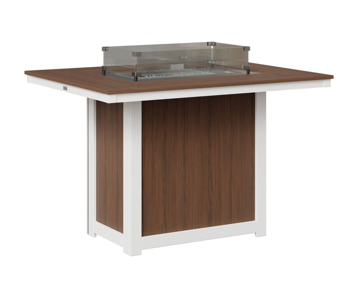 Donoma 42" x 54" Rectangular Fire Table Counter