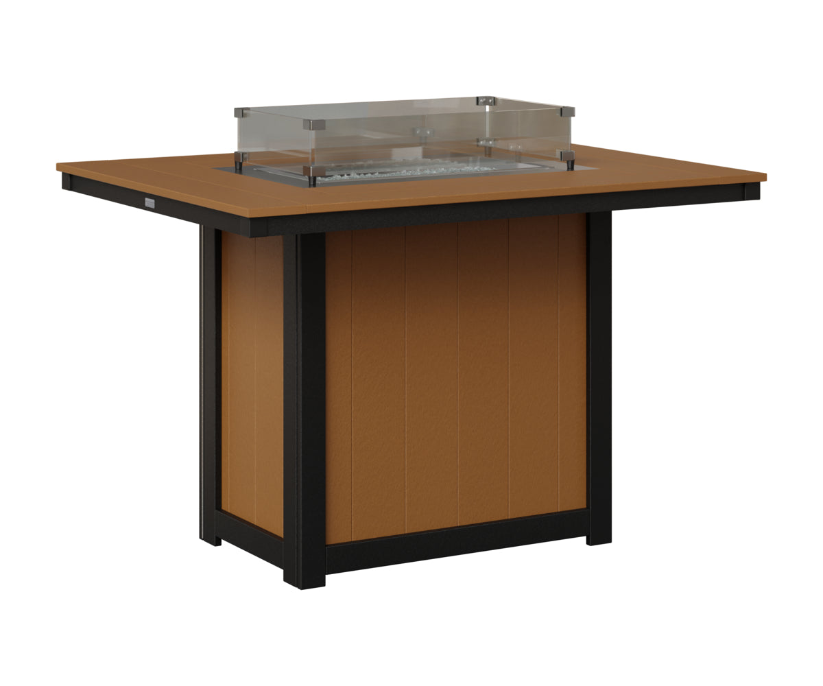 Donoma 42" x 54" Rectangular Fire Table Counter