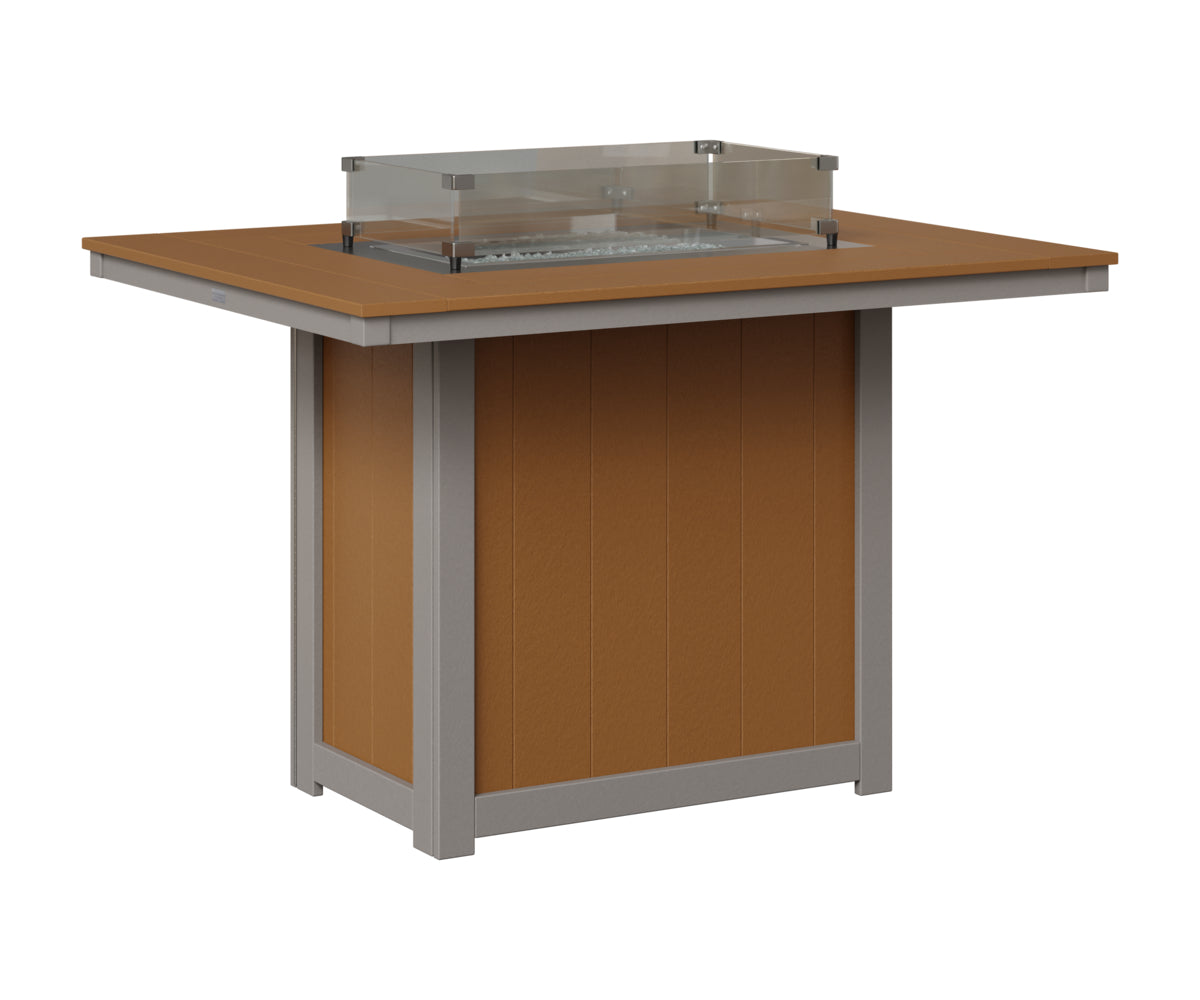 Donoma 42" x 54" Rectangular Fire Table Counter