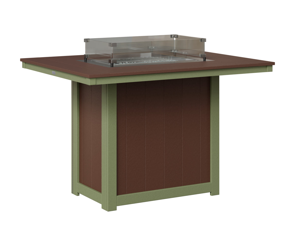 Donoma 42" x 54" Rectangular Fire Table Counter