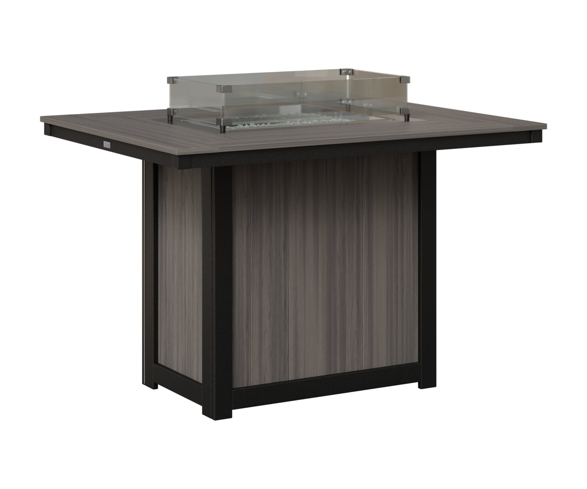 Donoma 42" x 54" Rectangular Fire Table Counter