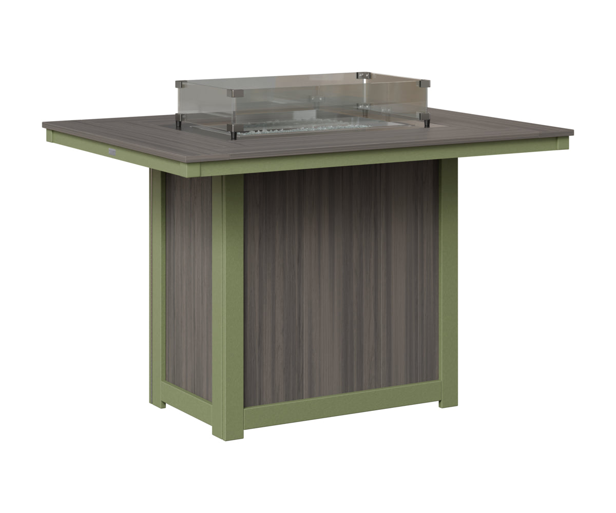 Donoma 42" x 54" Rectangular Fire Table Counter