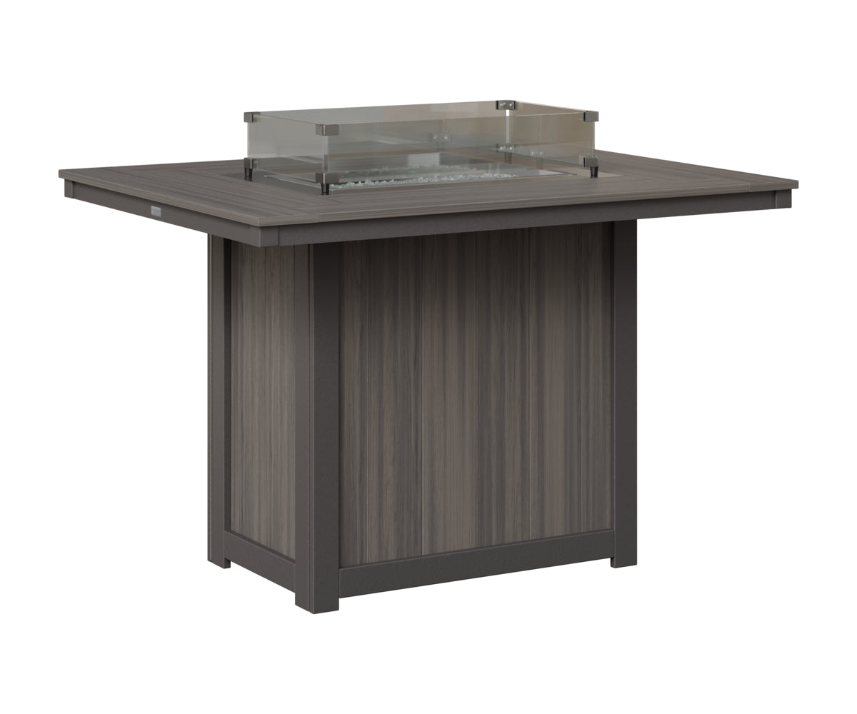 Donoma 42" x 54" Rectangular Fire Table Counter