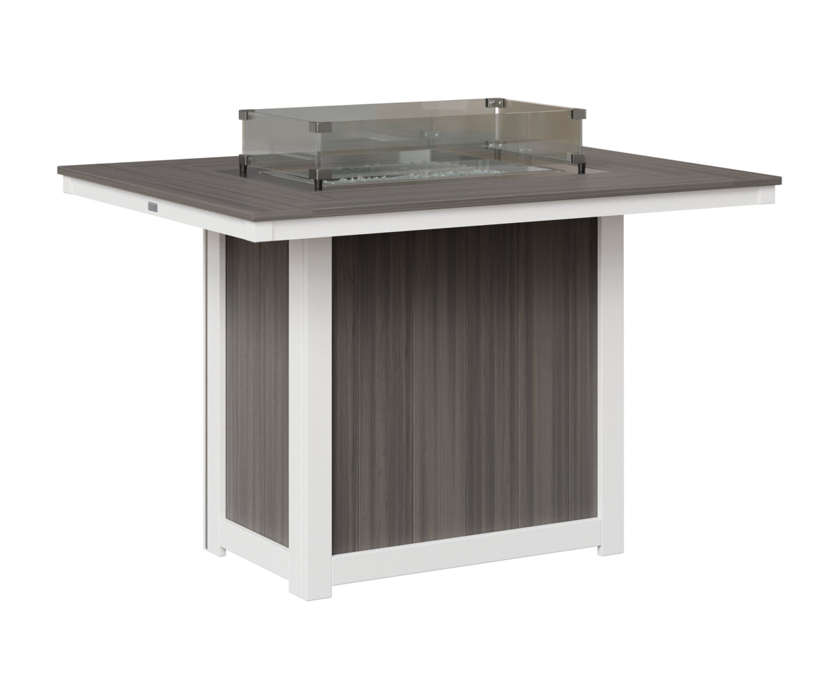 Donoma 42" x 54" Rectangular Fire Table Counter