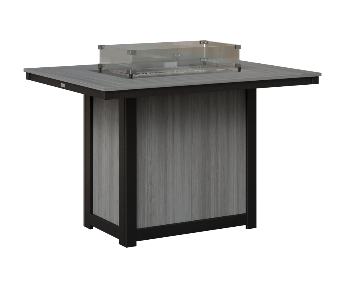 Donoma 42" x 54" Rectangular Fire Table Counter