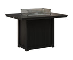 Donoma 42" x 54" Rectangular Fire Table Counter