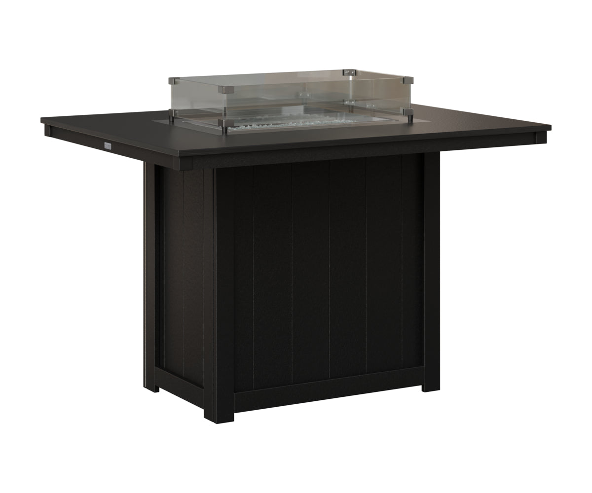 Donoma 42" x 54" Rectangular Fire Table Counter