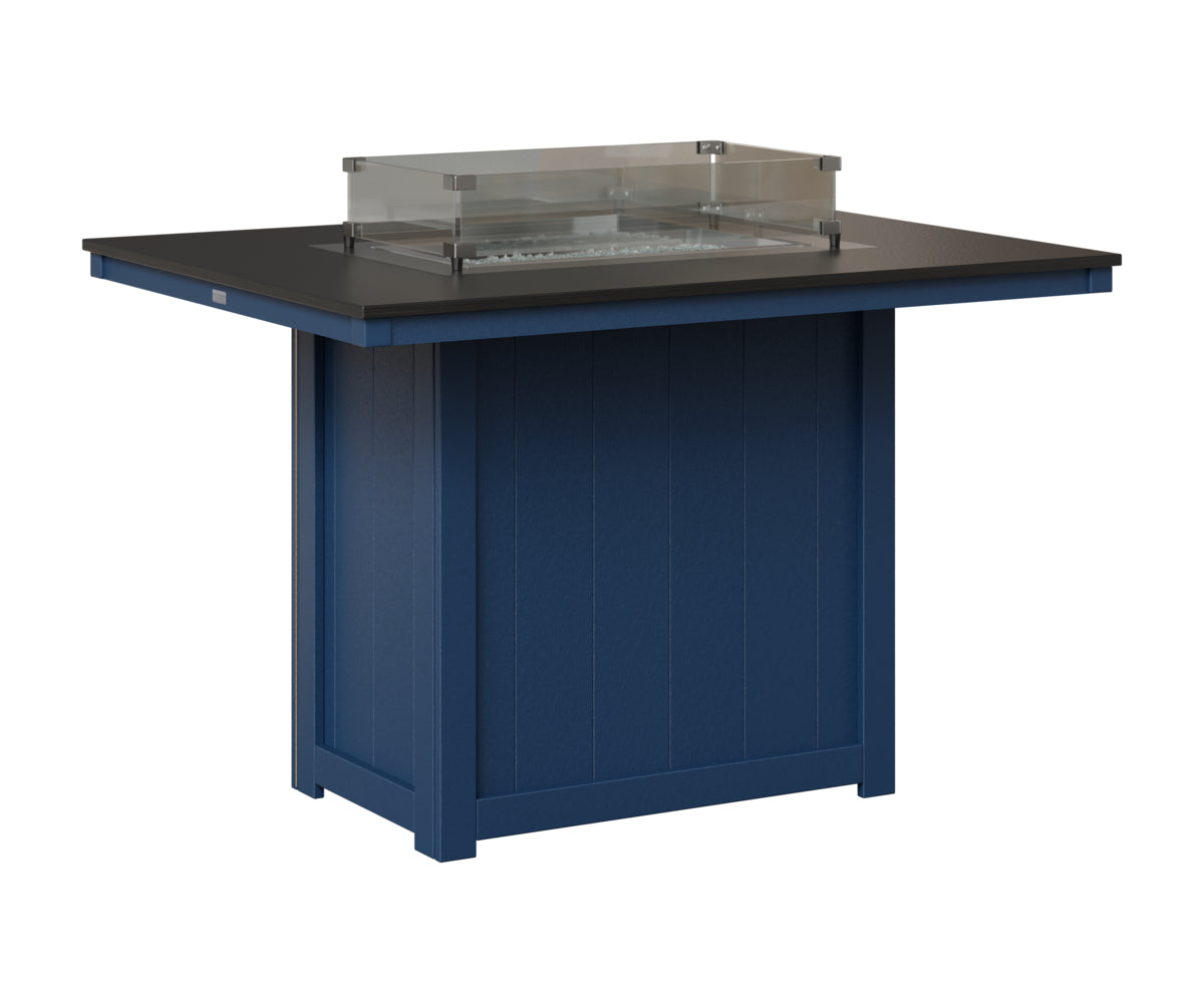 Donoma 42" x 54" Rectangular Fire Table Counter